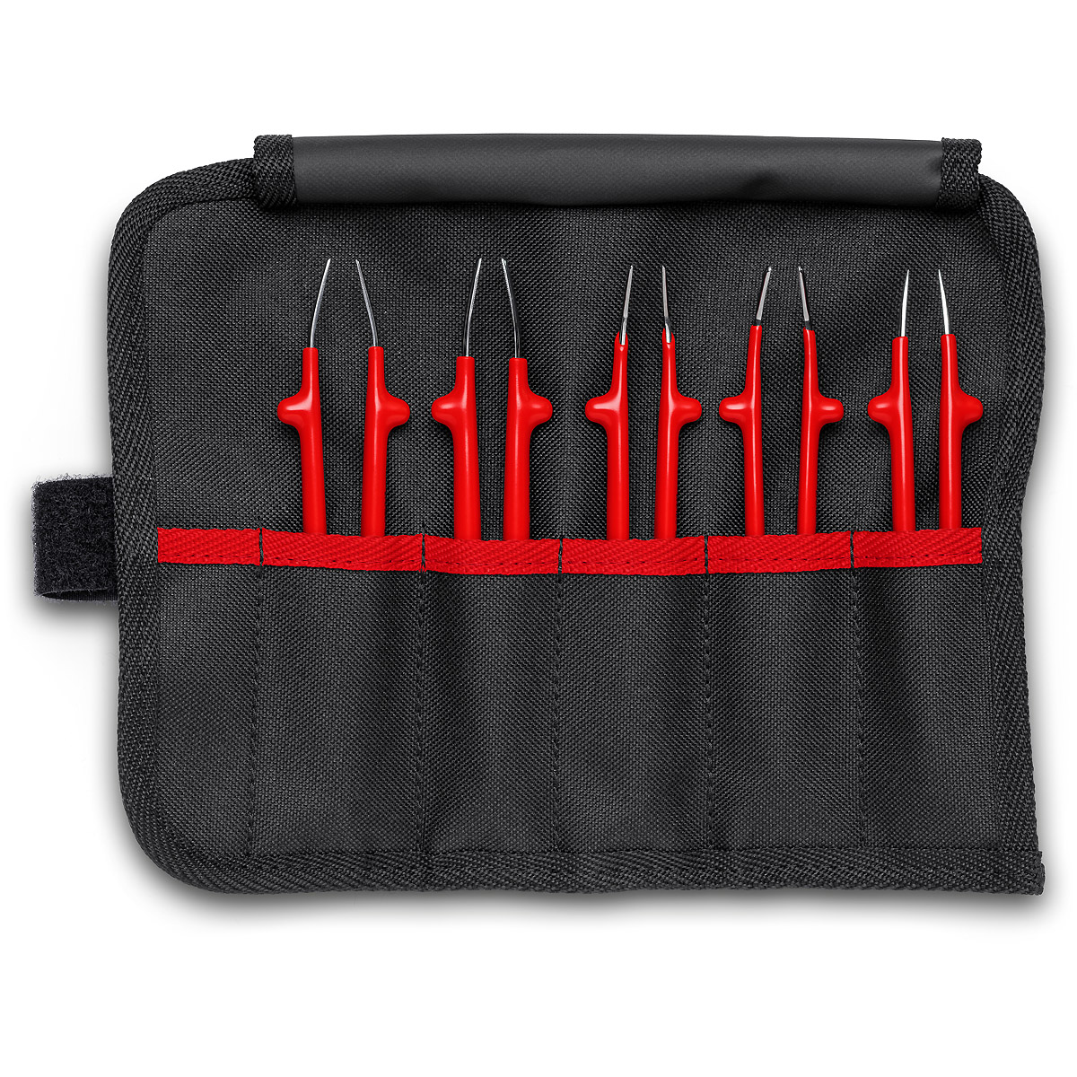 KNIPEX Universalpinzetten-Set isoliert 5-teilig 195 mm