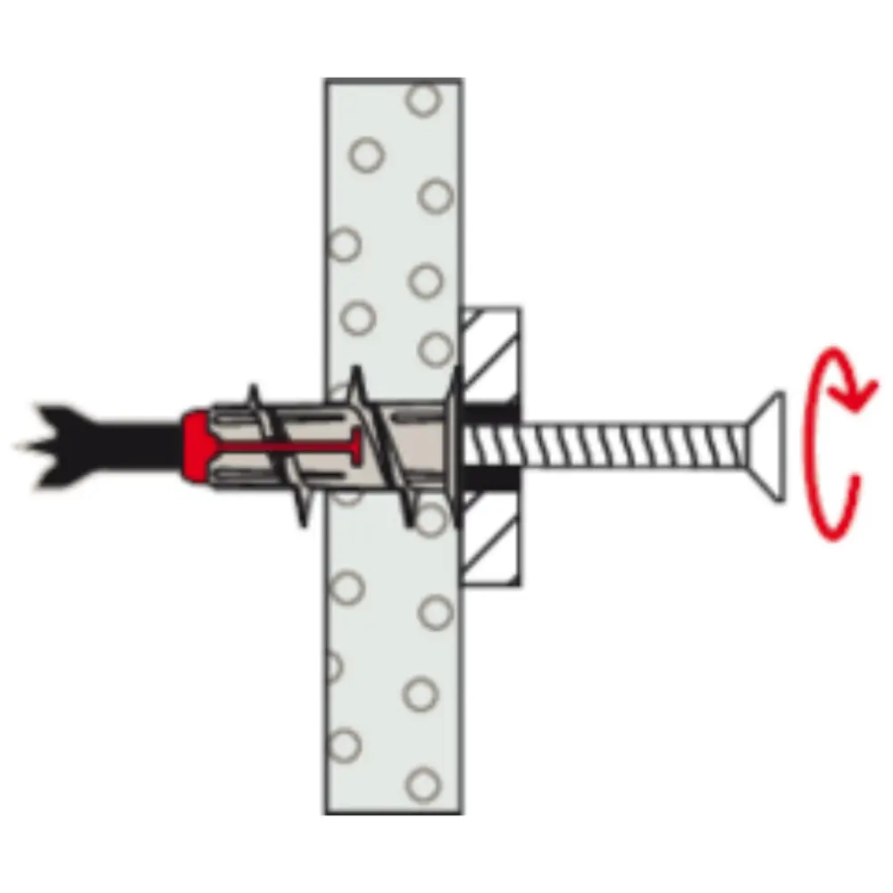 Fischer Gipskartondübel DuoBlade