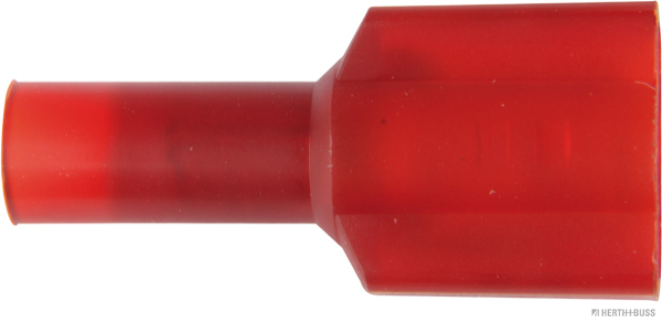 HERTH&BUSS Quetschverbinder, 0,5 - 1 mm², 6,3 x 0,8 mm Flachstecker