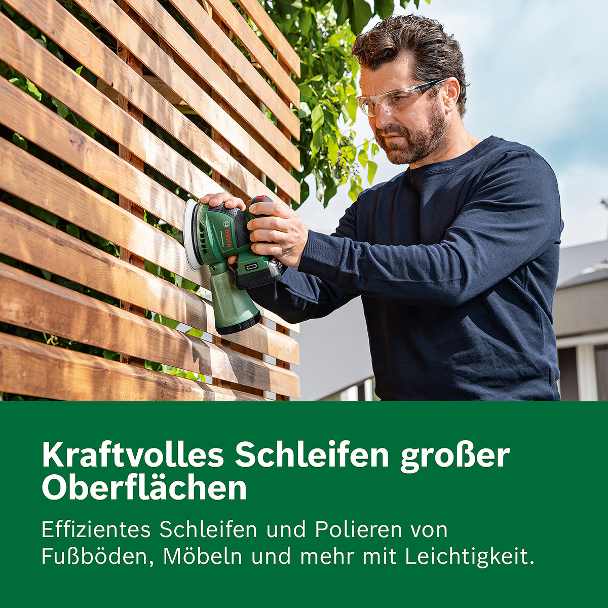 Bosch Akku-Exzenterschleifer UniversalOrbit 18V-20