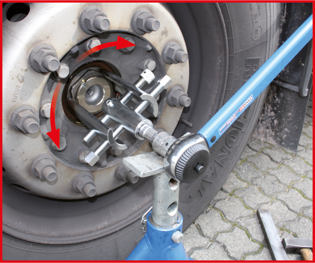KS Tools Vario-Muttern- und Kappenschlüssel-Satz, 13-tlg