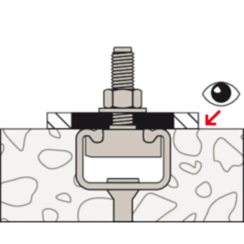 Fischer Hammerkopfschraube InnoLock FBC S 225 M12x60 8.8 hdg