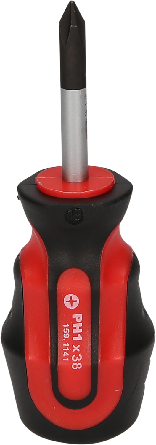 KS Tools ERGOTORQUEplus Schraubendreher, kurz