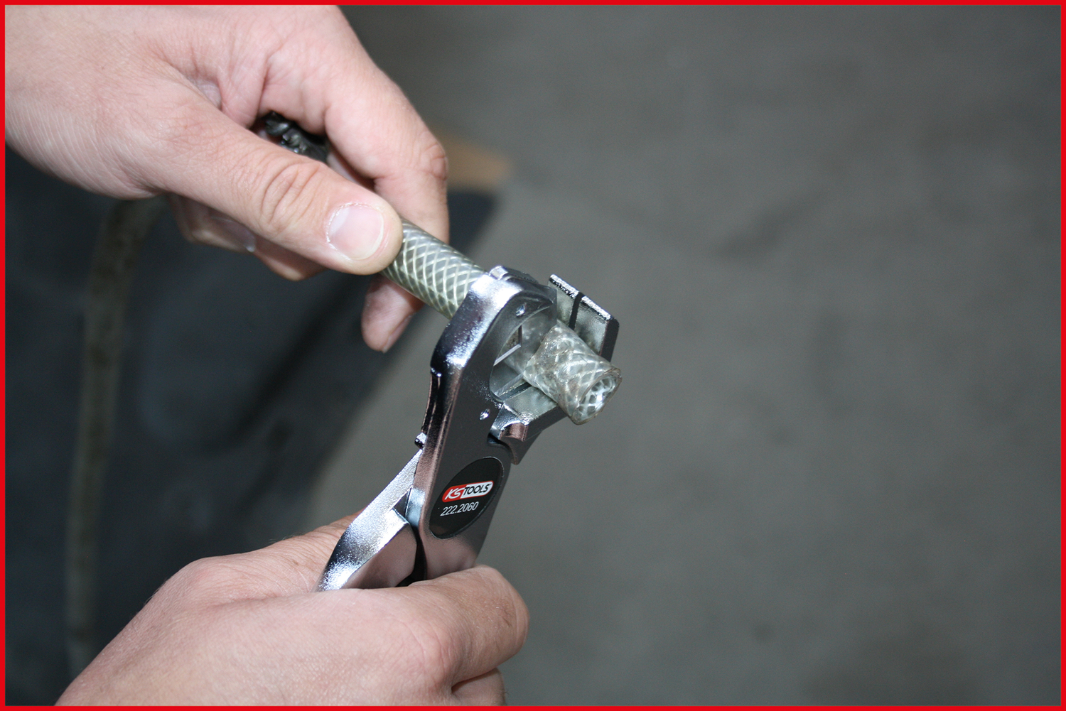 KS Tools Schlauchabschneider