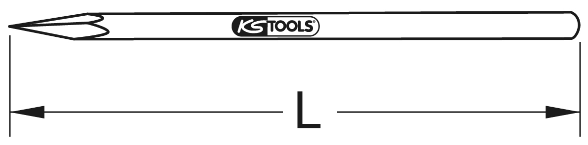 KS Tools BRONZEplus Gewindereinigungsstift  