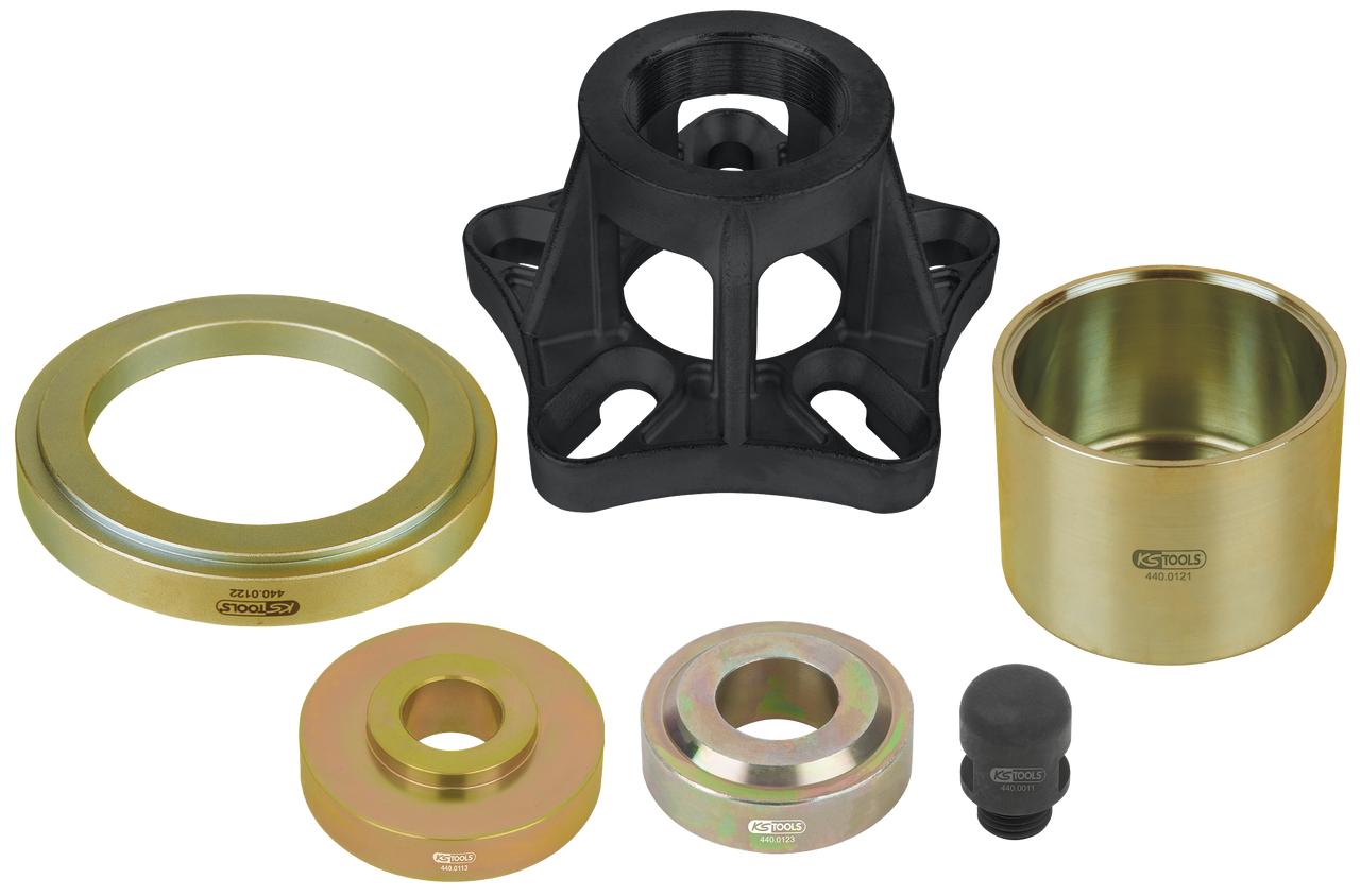 KS Tools Radlager-Satz, hinten für Citroen - Fiat - Ford - Peugeot, 6-tlg