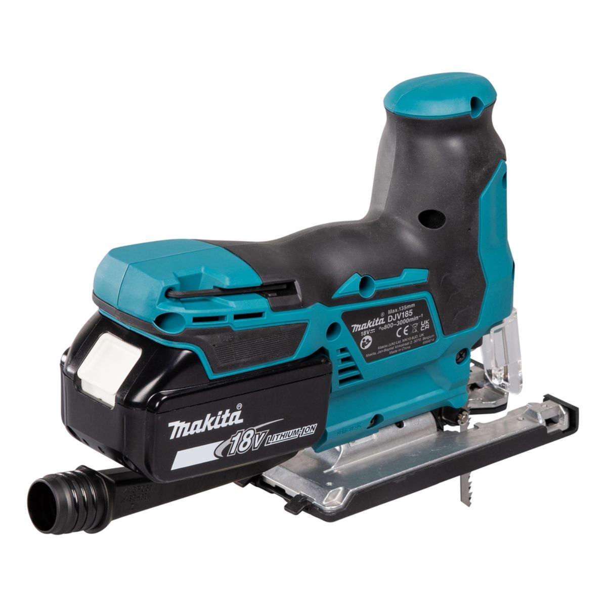 Makita Akku-Pendelhubstichsäge 18V / 3,0 Ah, 1 Akku + Ladegerät im MAKPAC DJV185RF1J