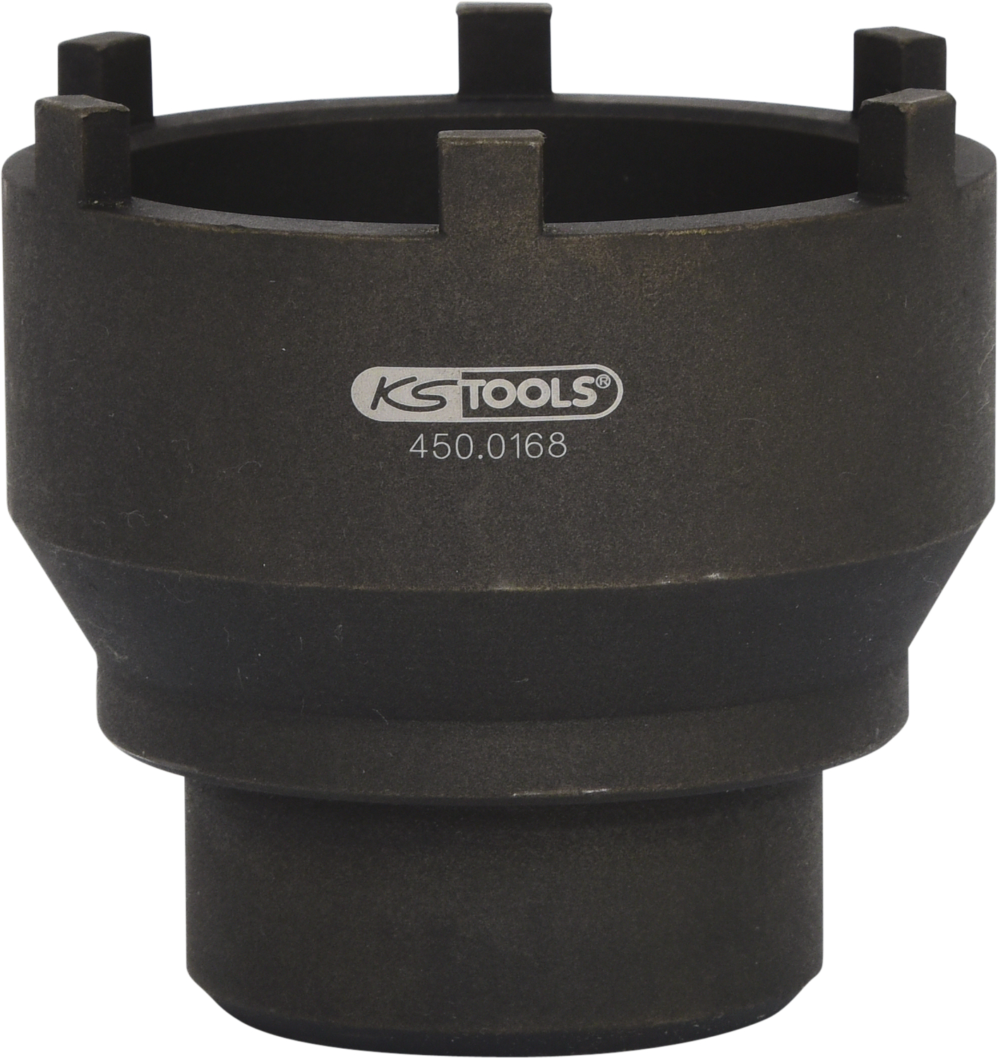 KS Tools 3/4" Nutmuttern-Schlüssel mit 6 Zapfen für Mercedes und MAN, 95-115mm