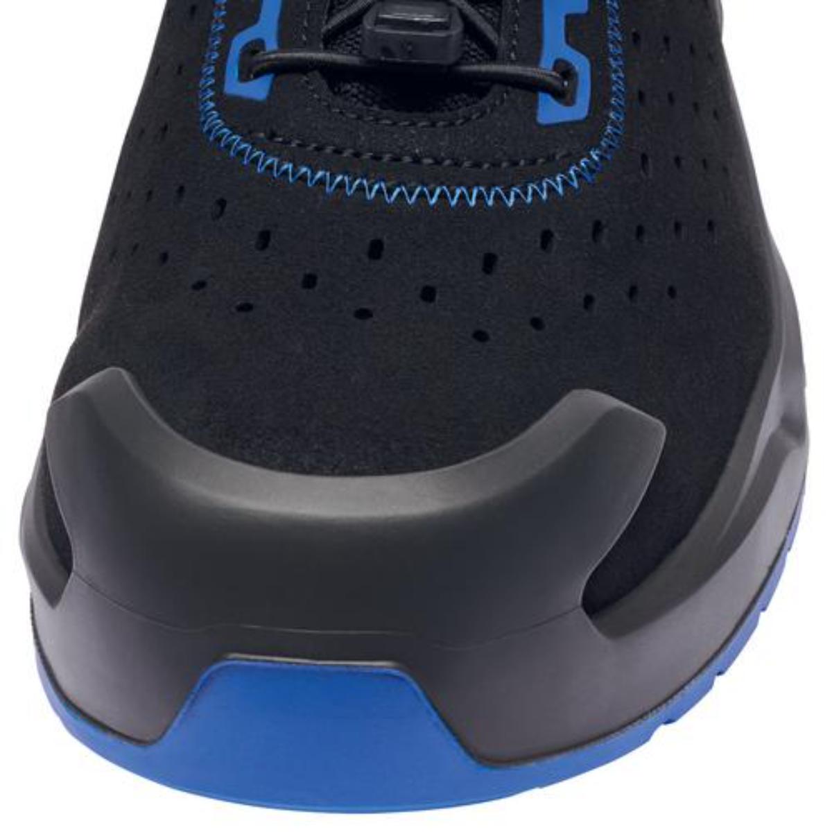 uvex 1 x-craft Sicherheitsschuh Halbschuhe S1, schwarz/blau