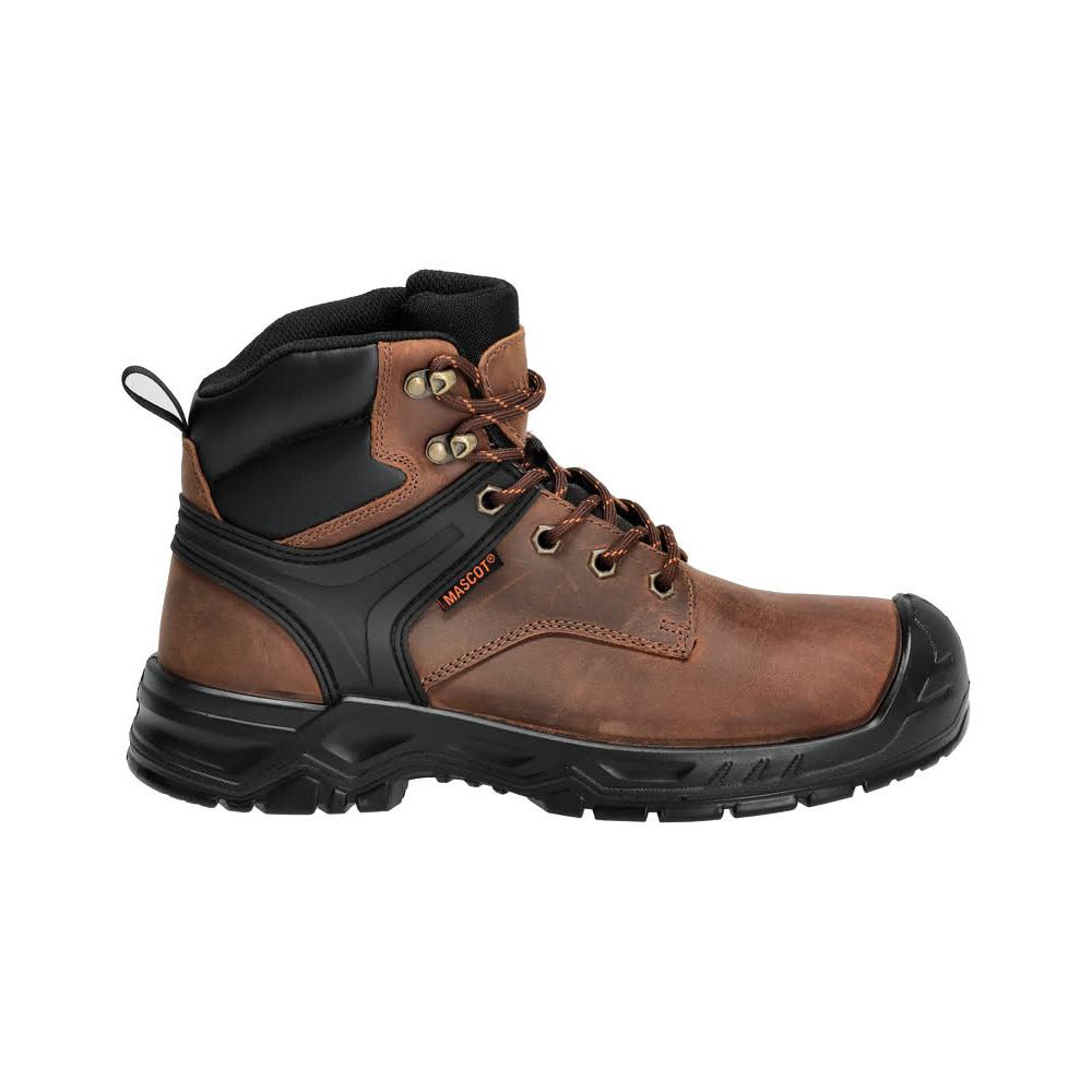 MASCOT Sicherheitsstiefel Nussbraun/Schwarz S3S