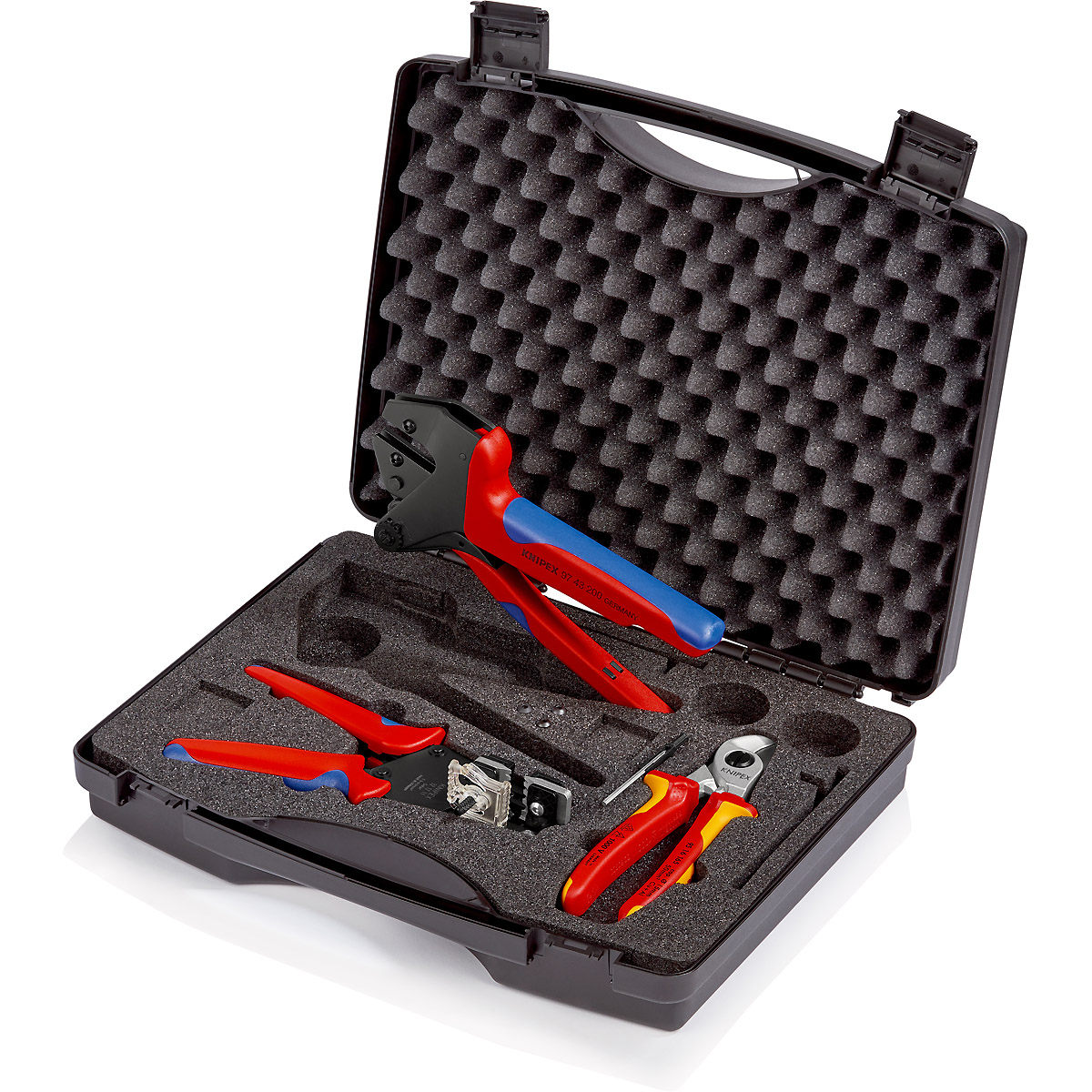 KNIPEX Werkzeugkoffer für Photovoltaik 345 mm
