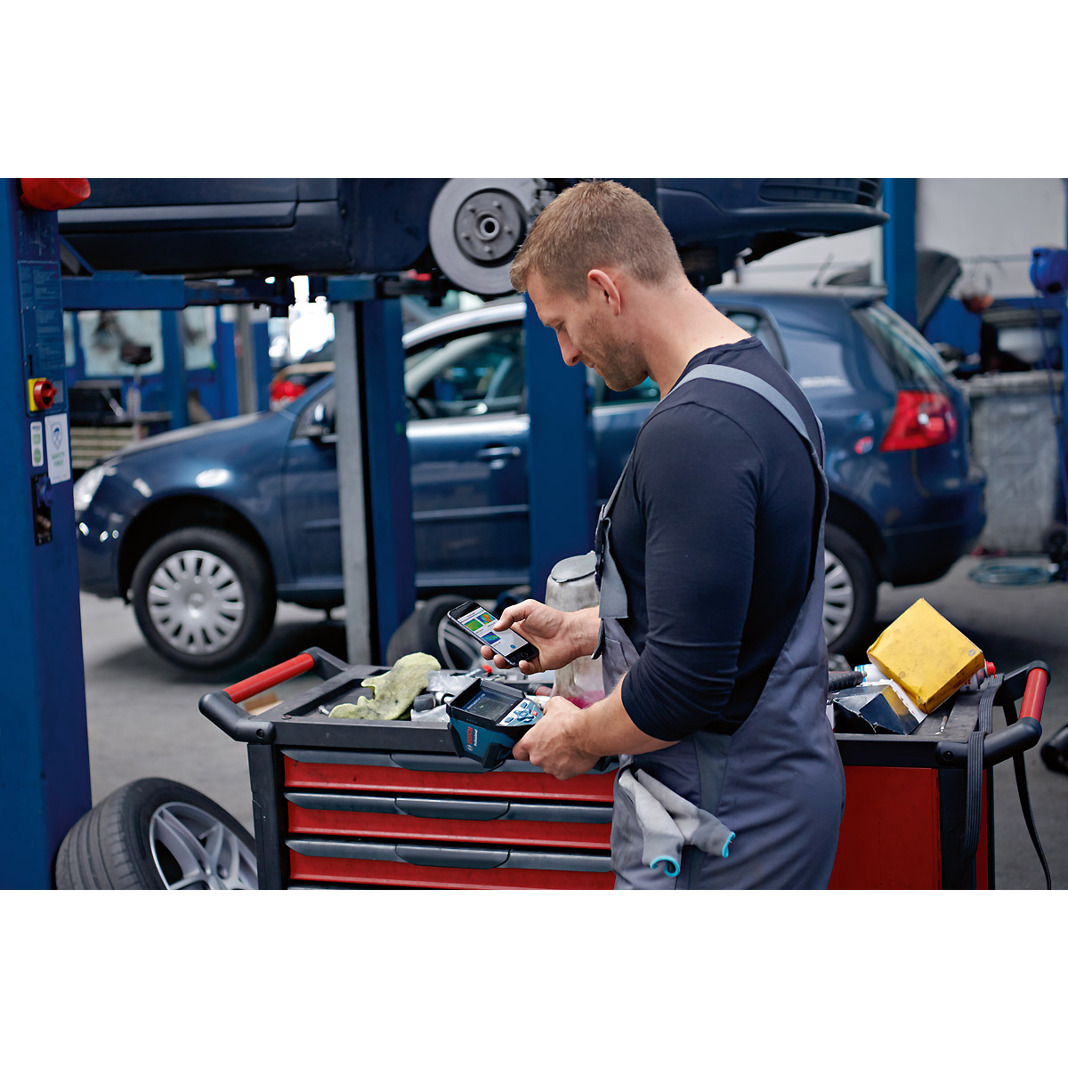 Bosch Wärmebildkamera GTC 600 C mit 1x Akku GBA 12V 2.0Ah