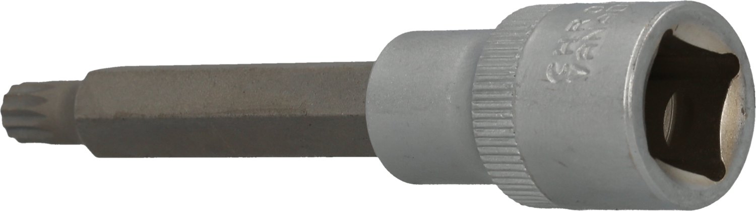 Brilliant Tools 1/2" Vielzahn-Bit-Stecknuss, 100 mm lang