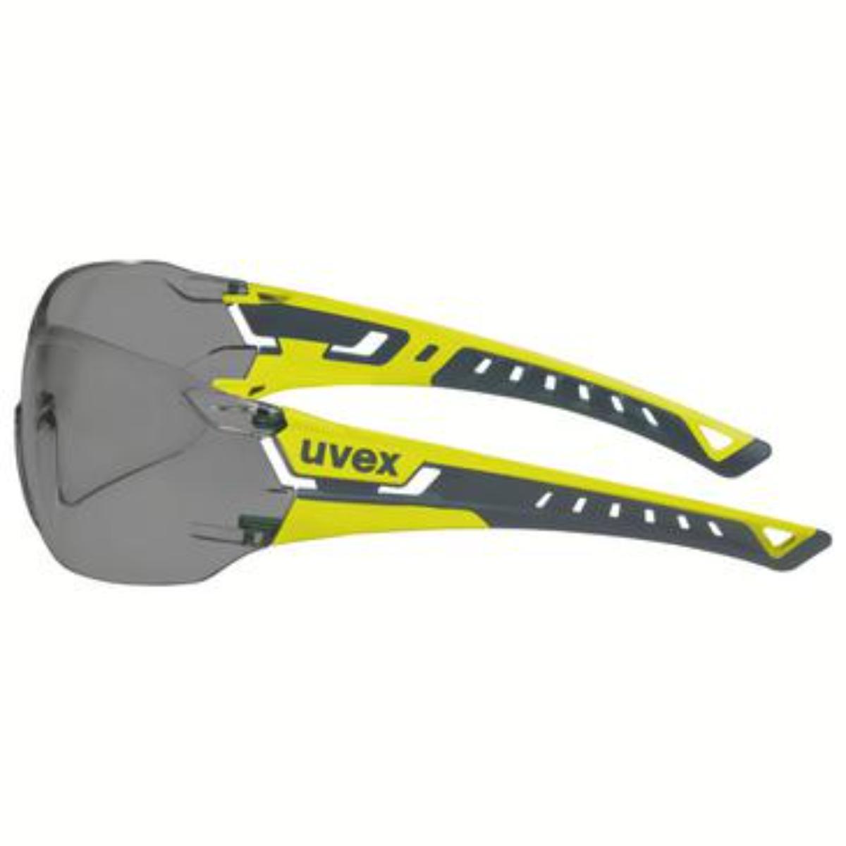 uvex Bügelbrille pheos nxt 23% grün, gelb, grau, lime, anthrazit