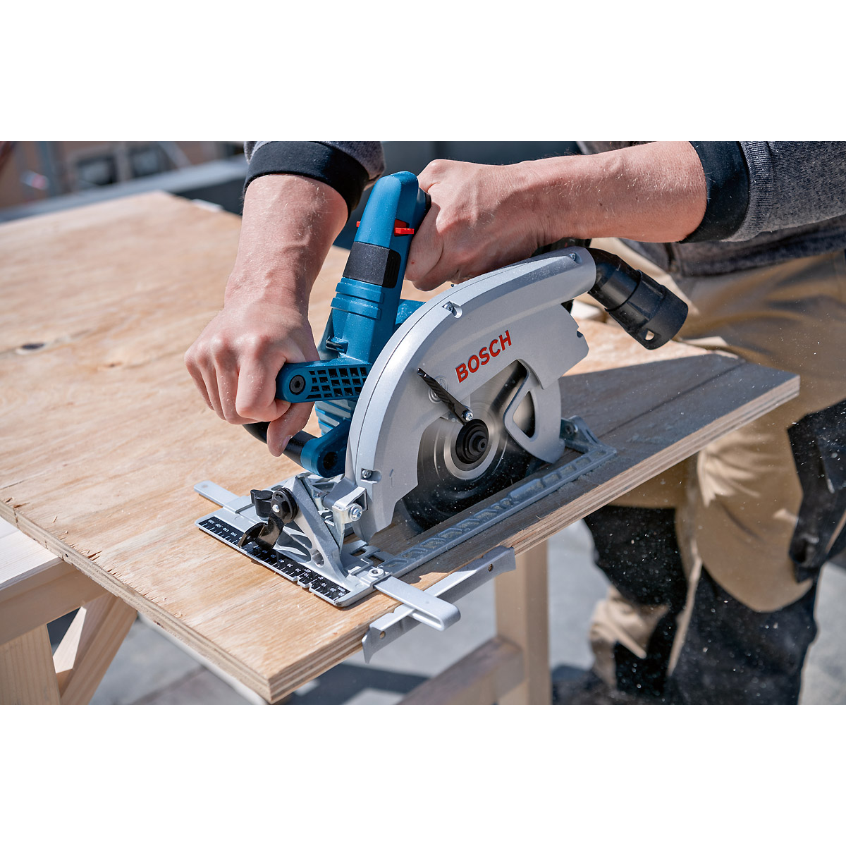 Bosch Akku-Kreissäge GKS 18V-70 L in L-BOXX 238