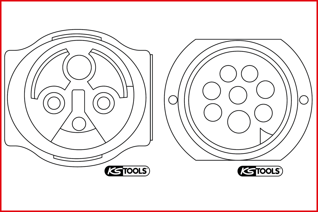 KS Tools Universal Kabel-Entriegelungswerkzeug-Satz, 3-tlg