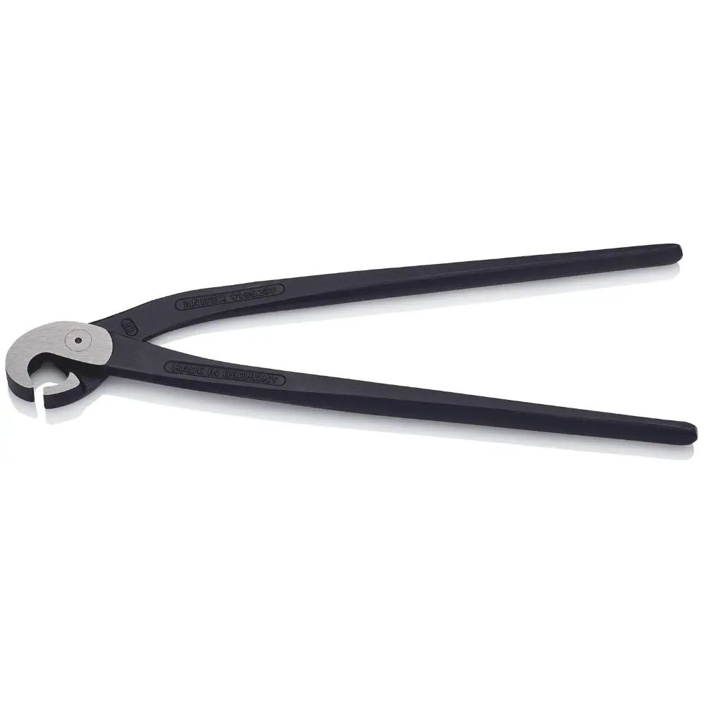KNIPEX Fliesenlochzange (Papageienschnabelzange) schwarz atramentiert 200 mm