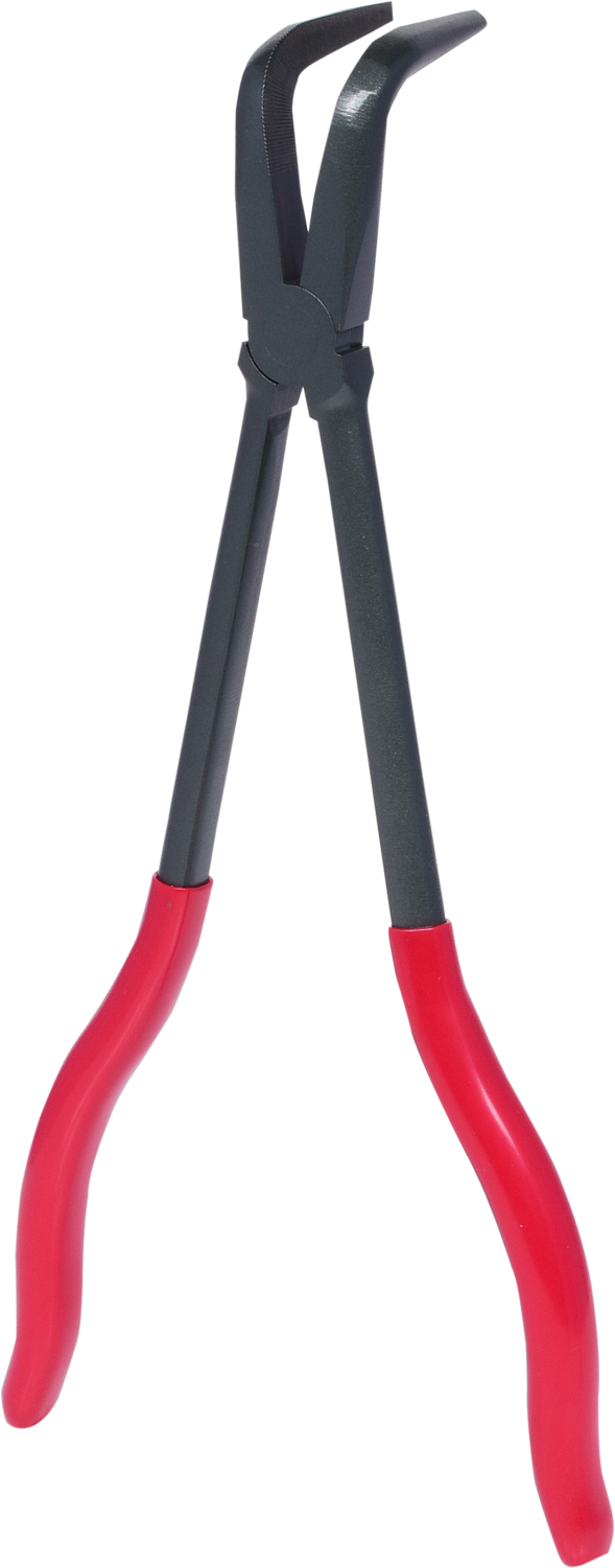KS Tools Flachrundzange 90° gebogen, XL, 270mm