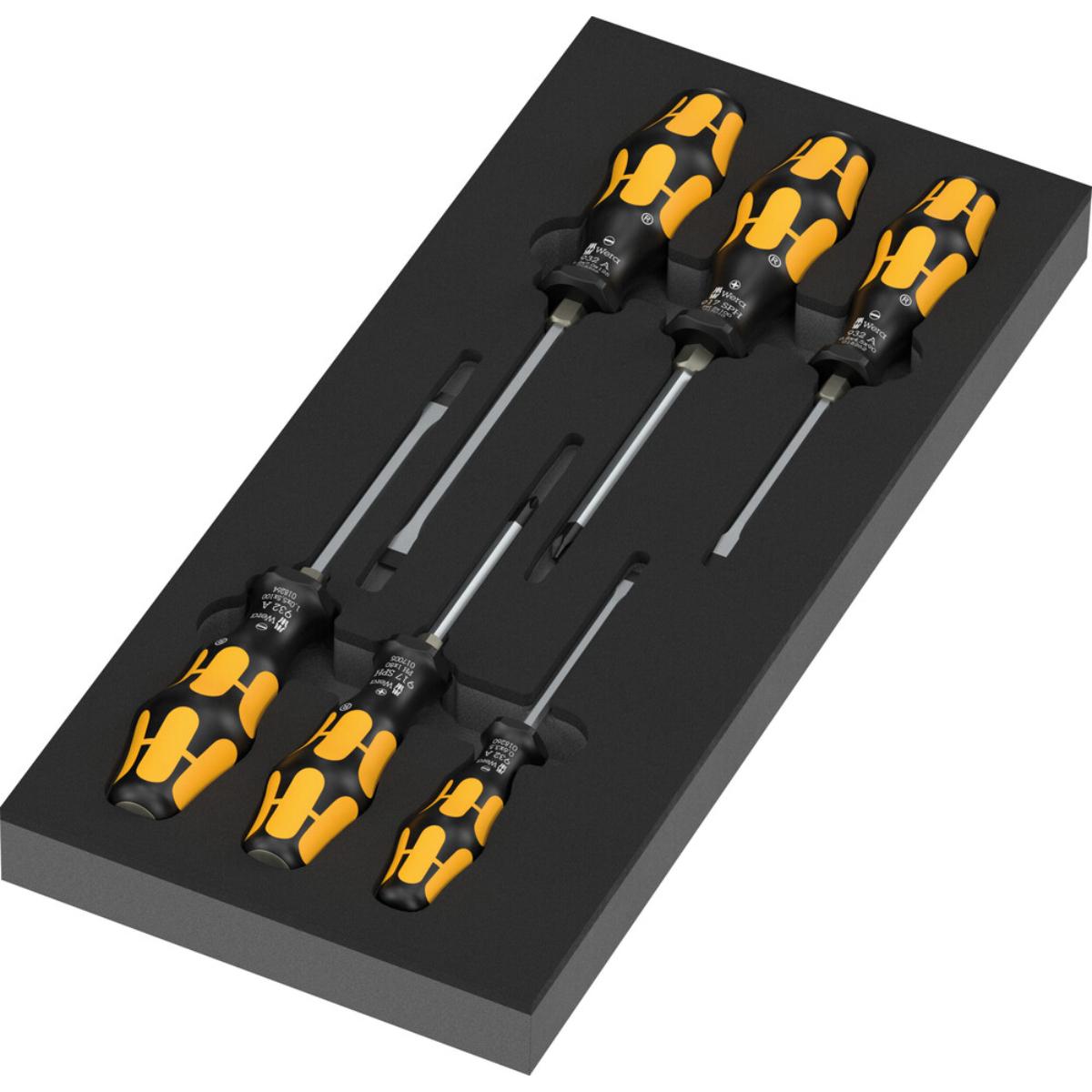 Wera 97112 Schaumstoffeinlage Kraftform Schraubmeißel Serie 900 Set 1