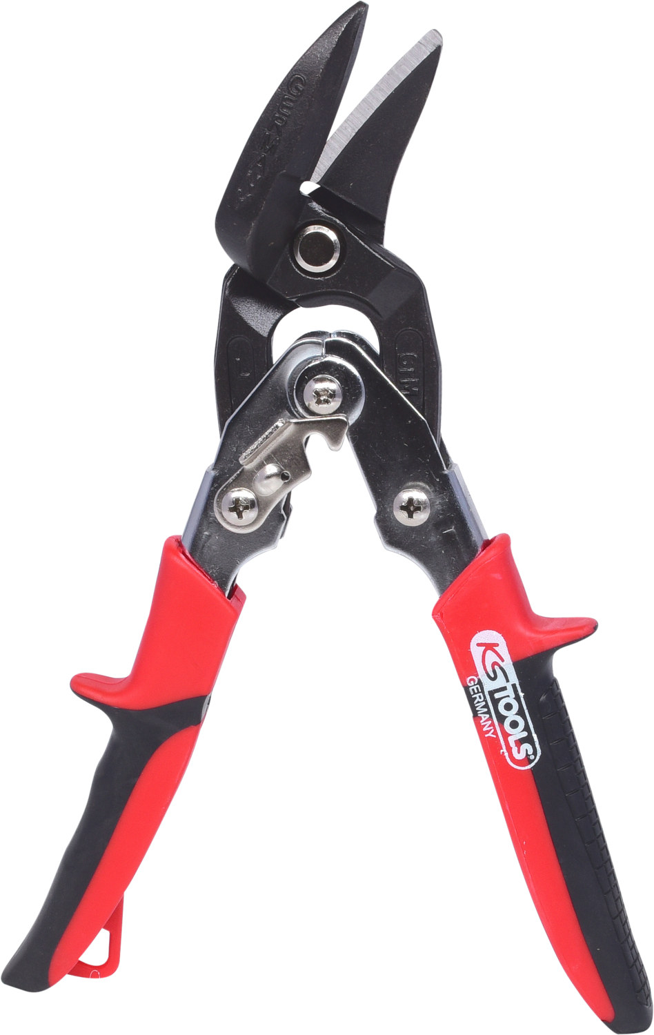 KS Tools Figuren-Durchlaufschere, linksschneidend