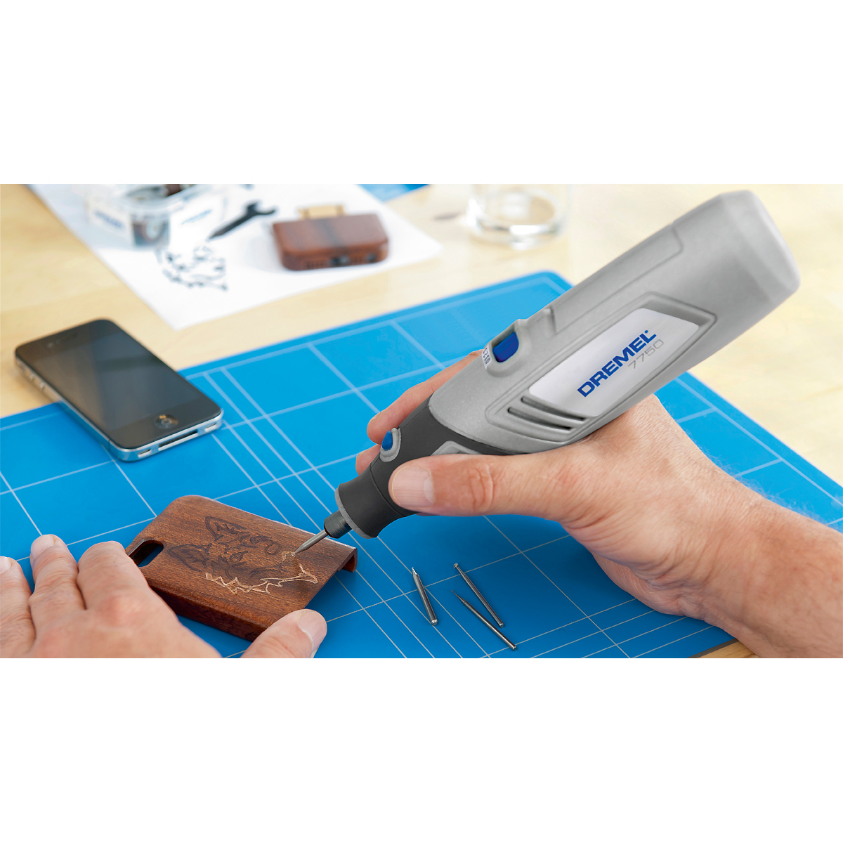 DREMEL 192 Hochgeschwindigkeits-Fräsmesser Ø 4,8 mm (2 Stück)