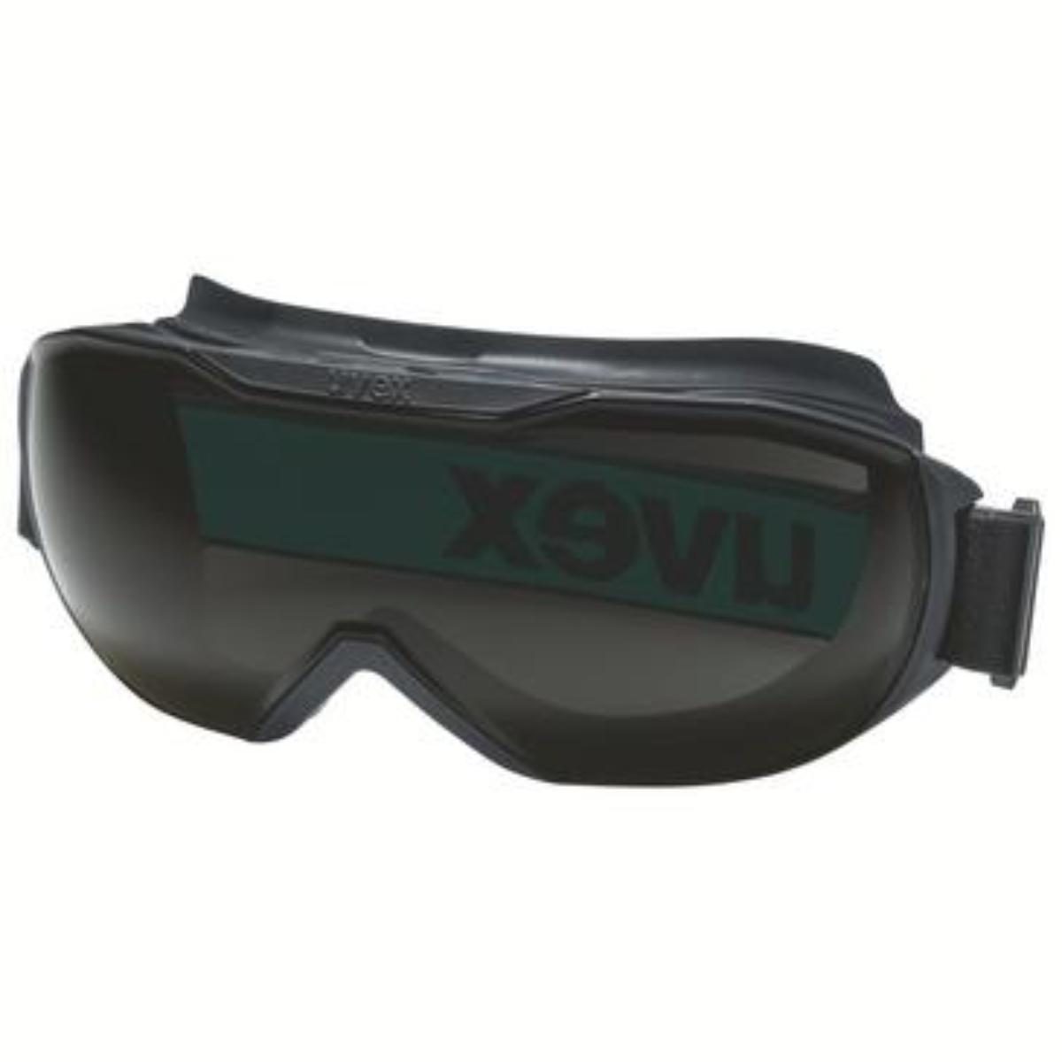 uvex Vollsichtbrille megasonic 5 schwarz, grün