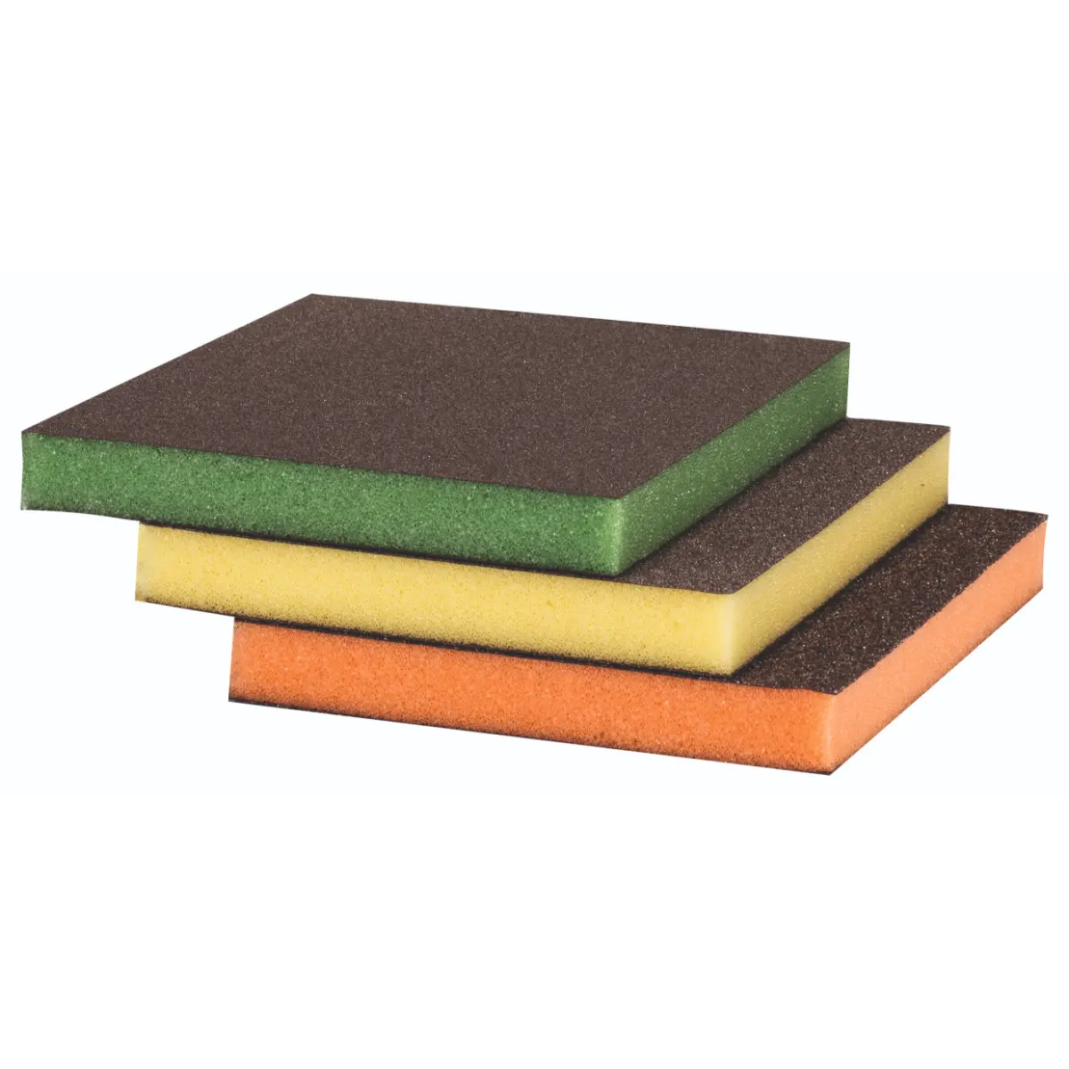 Bosch Pack Schleifpads, konturiert 120 x 98 x 13 mm, M / F / SF, 3-tlg.