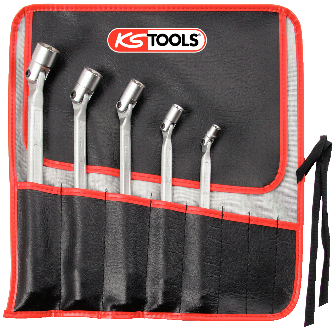 KS Tools Torx-E-Doppel-Gelenkschlüssel-Satz, 5-tlg