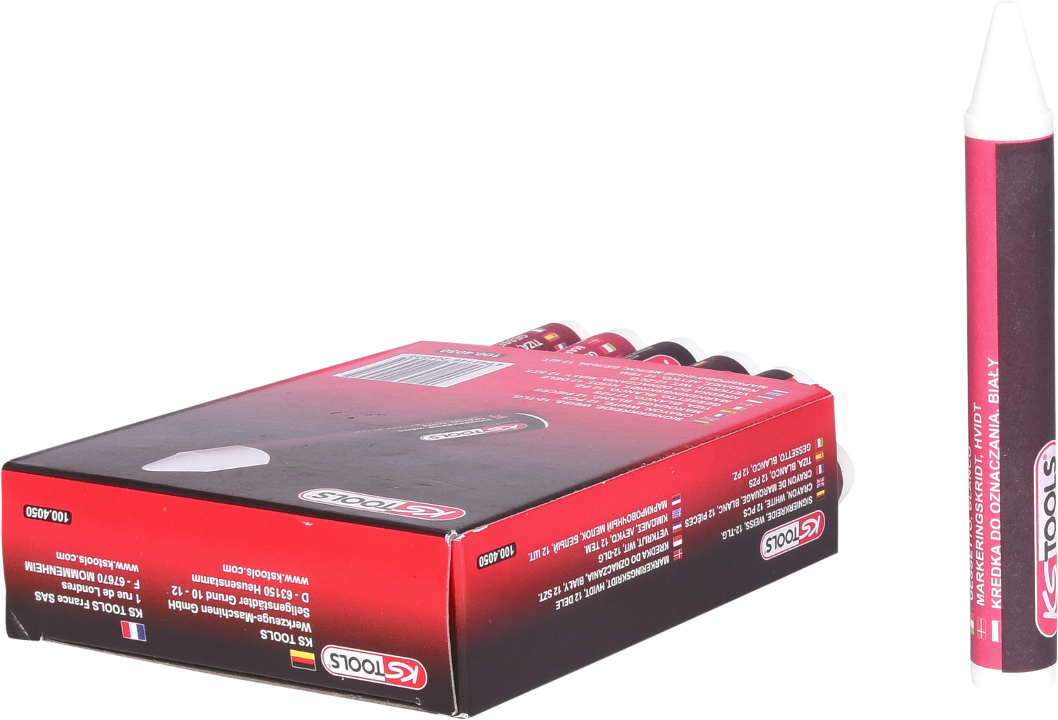 KS Tools Signierkreide, 12er Pack