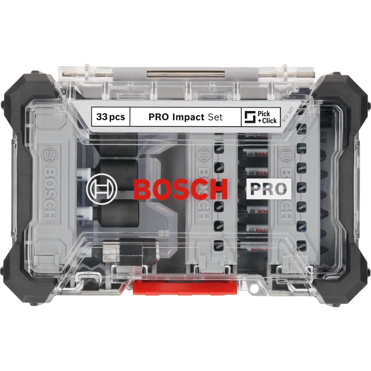 Bosch PRO Impact Schrauberbit, 33-teiliges Set