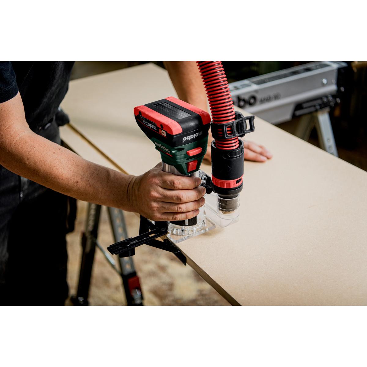 Metabo Akku-Kantenfräse FMV 18 LTX BL 8 - metaBOX 145 L