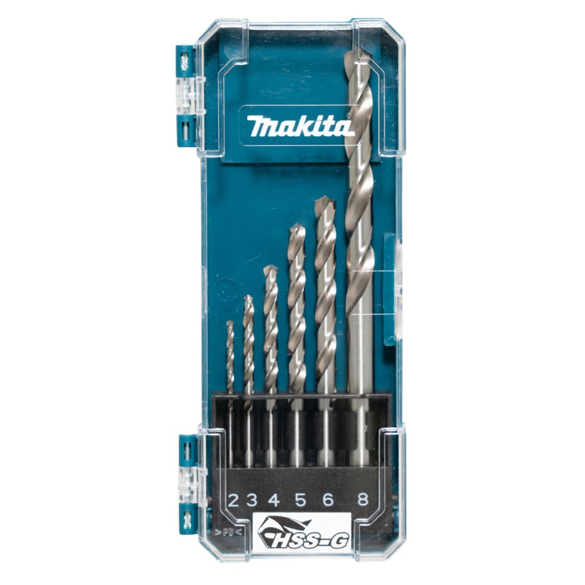 Makita HSS G Metallbohrer-Set Ø 2,0 - 8,0 mm - D-75742