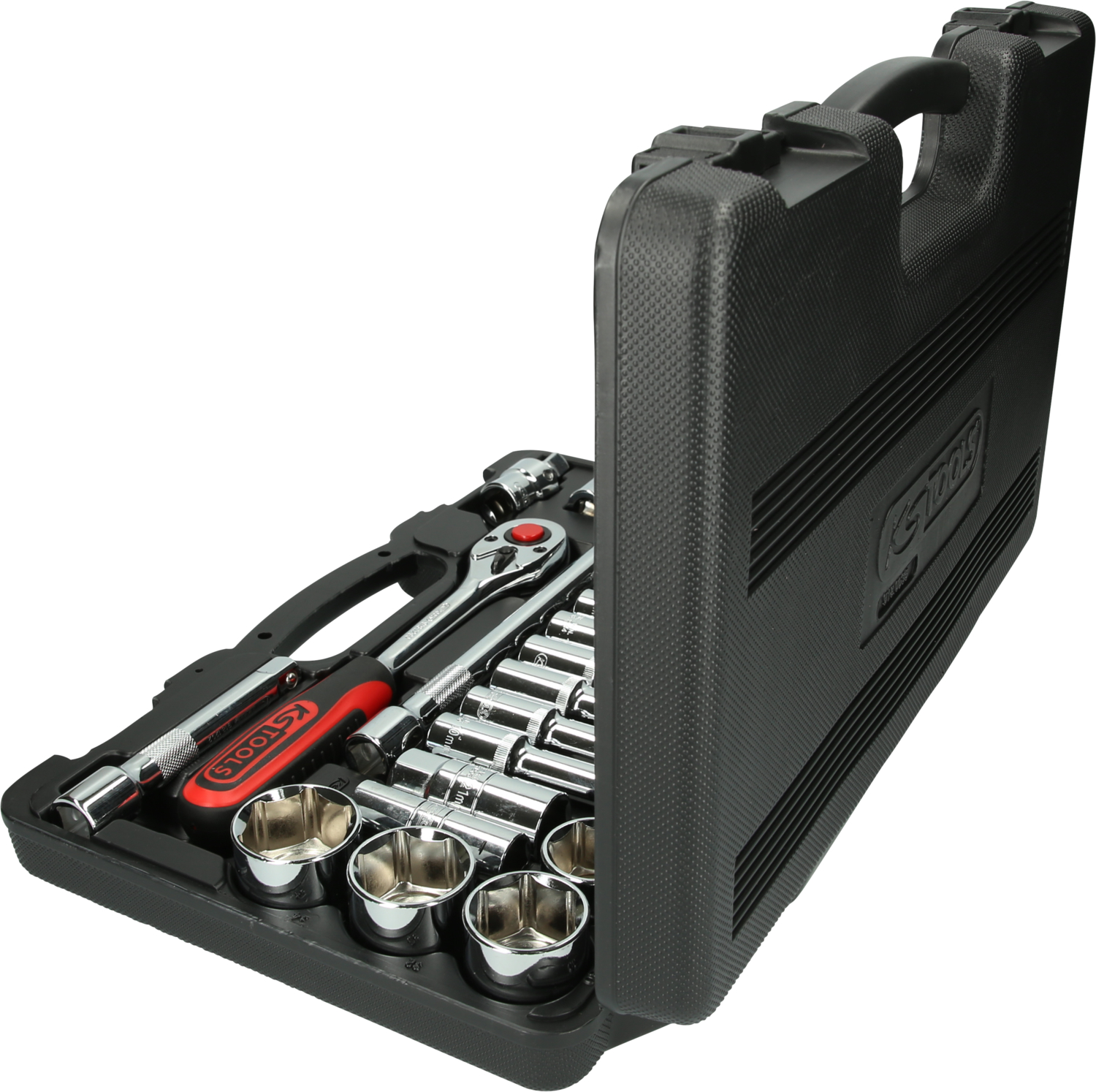 KS Tools 1/2" CHROMEplus Steckschlüssel-Satz, 35-tlg