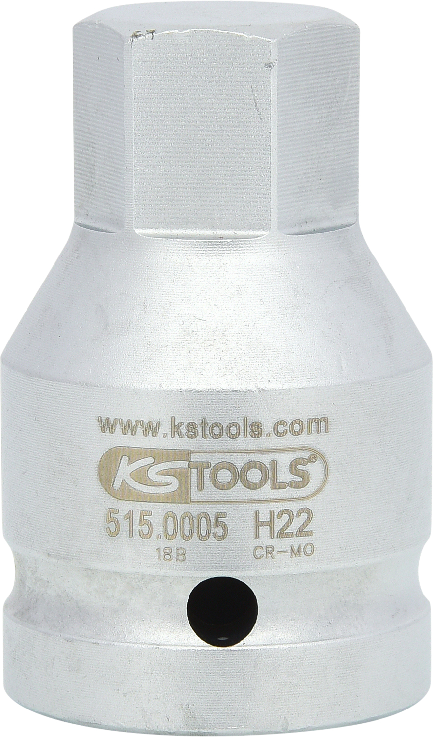 KS Tools 3/4" Kraft-Bit-Stecknuss Innensechskant kurz