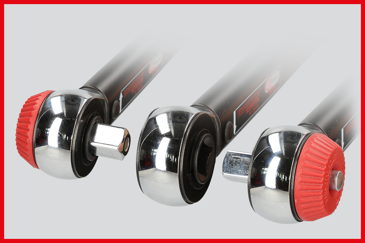 KS Tools ERGOTORQUE®precision Ratschen-Drehmomentschlüssel Drehknopf