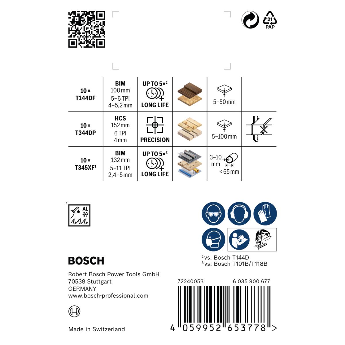 Bosch PRO Wood and Metal Rough Cut Set,100 mm