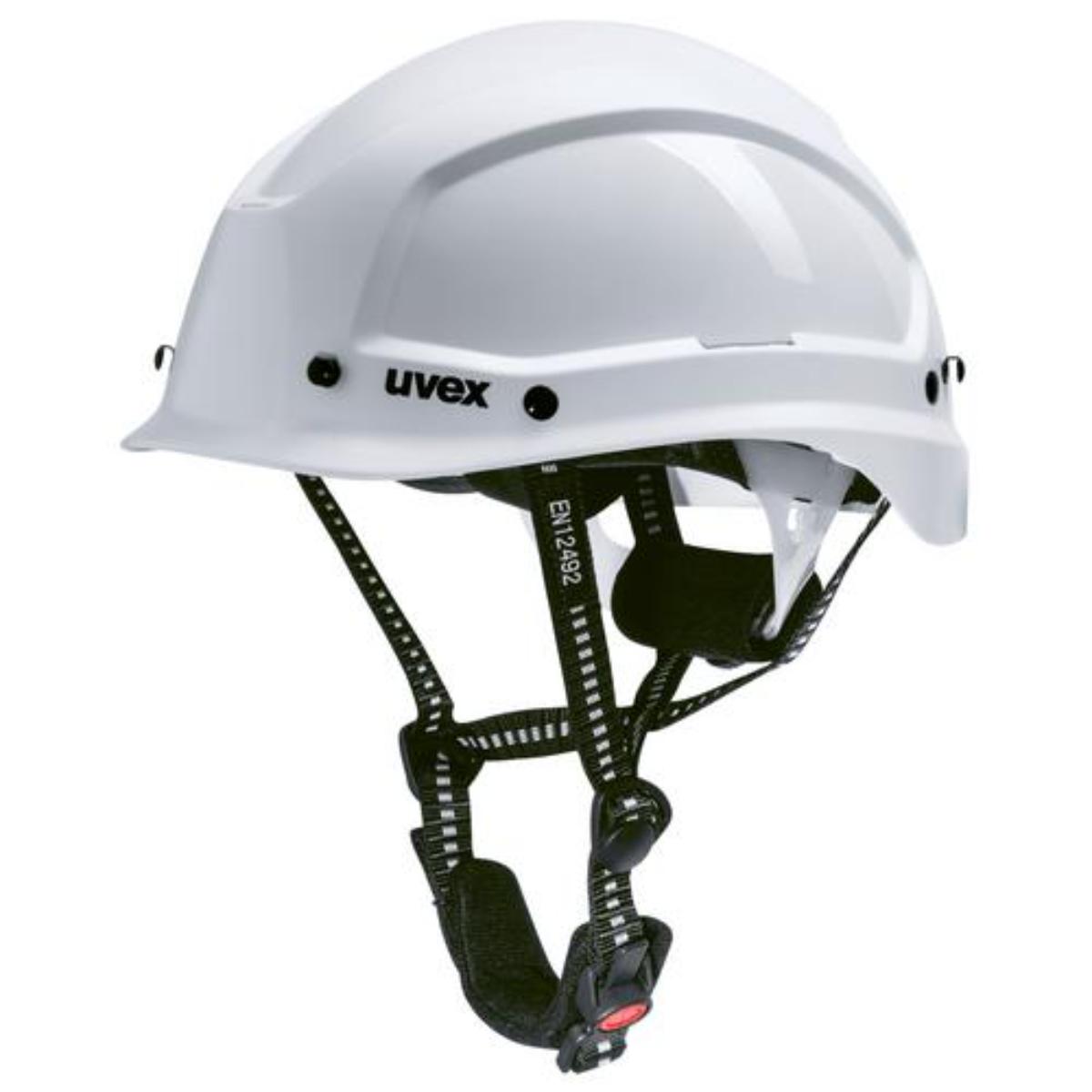 uvex pheos alpine Schutzhelm mit Lüftung - für Höhenarbeiten u- rettung - Bergsteigerhelm 