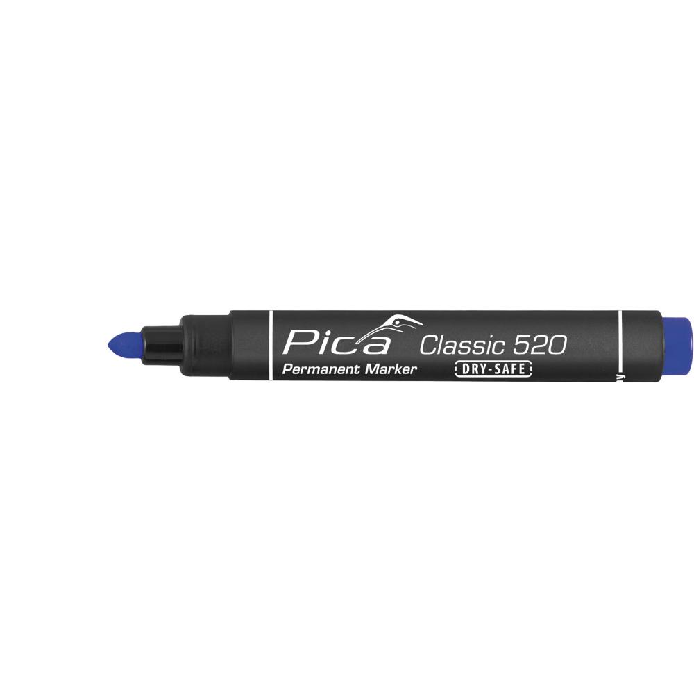 Pica Classic Permanent Marker 1-4mm, Rundspitze 10 Stück