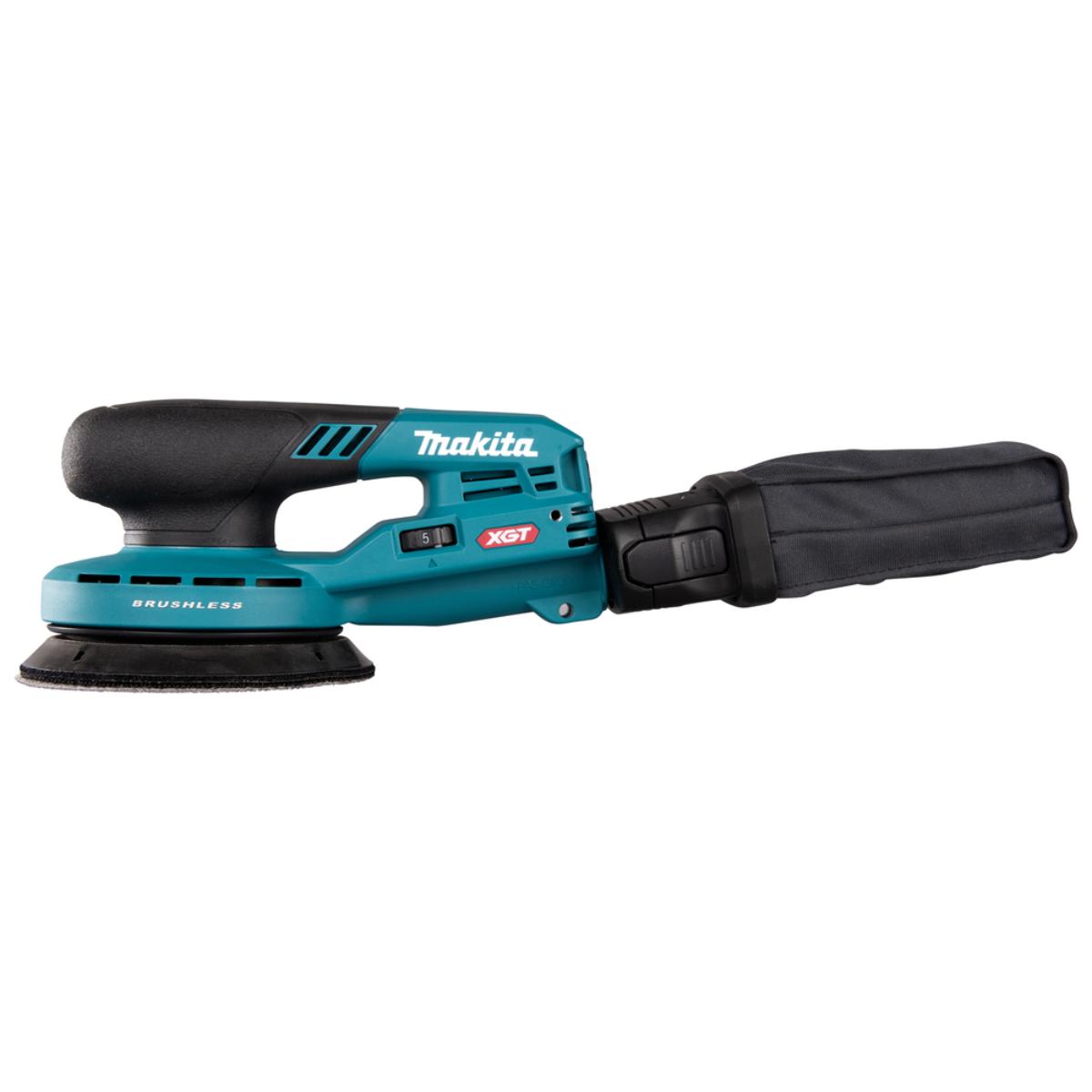 Makita Akku-Exzenterschleifer XGT - Connector - 125 mm Ø - 3,0 mm Hub - 1,6 m Kabel - BO003CGZ