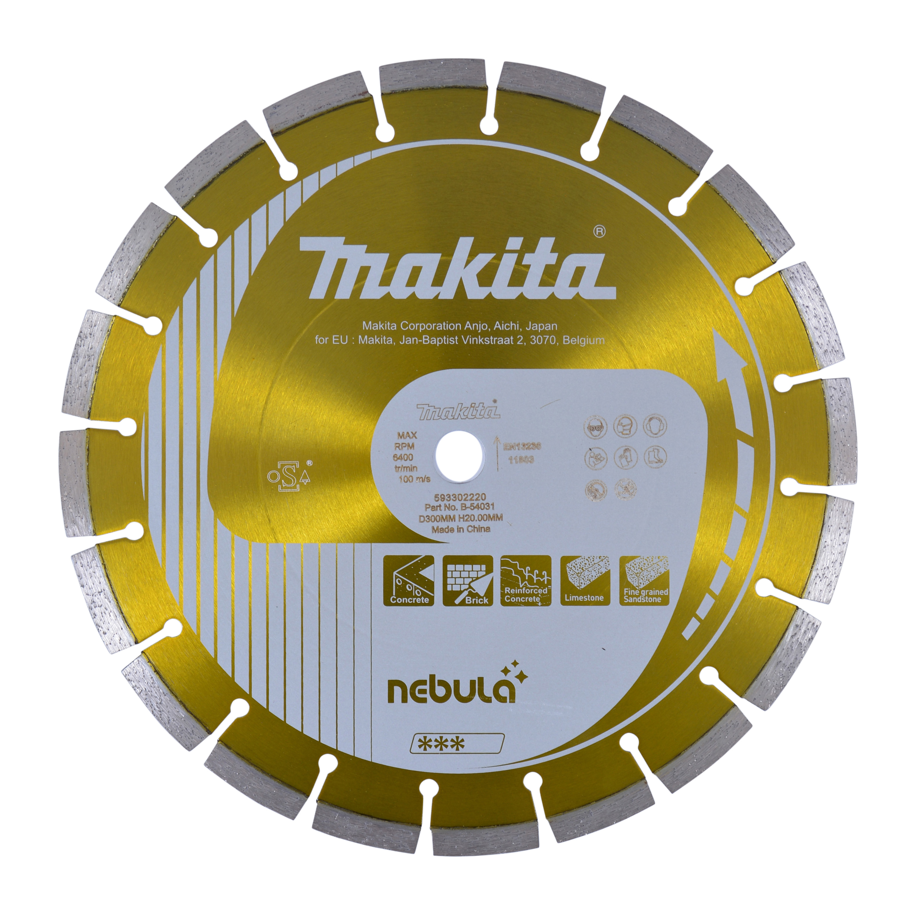 Makita Diamantsch. 300x20 Nebula - B-54031