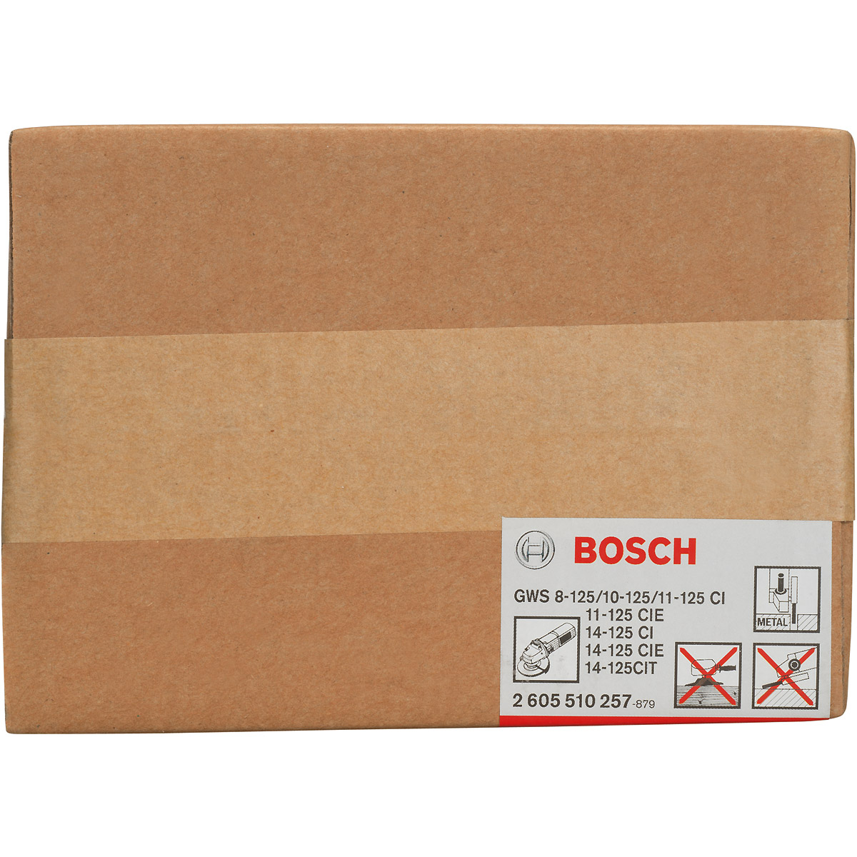 Bosch Schutzhaube mit Deckblech für GWS 8 - GWS 14, 125 mm