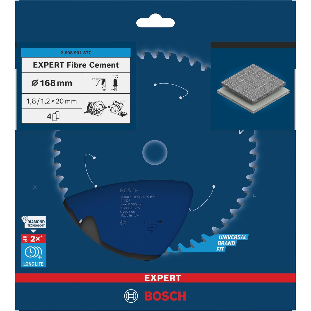 Bosch Kreissägeblatt Expert for Fibre Cement