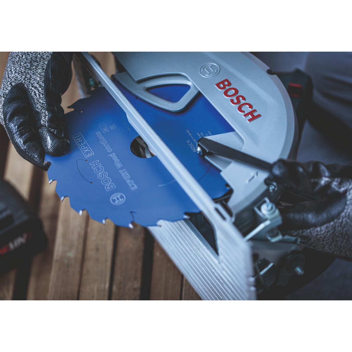 Bosch EXPERT Wood Kreissägeblatt, 165x1, 45x20 mm, Z36
