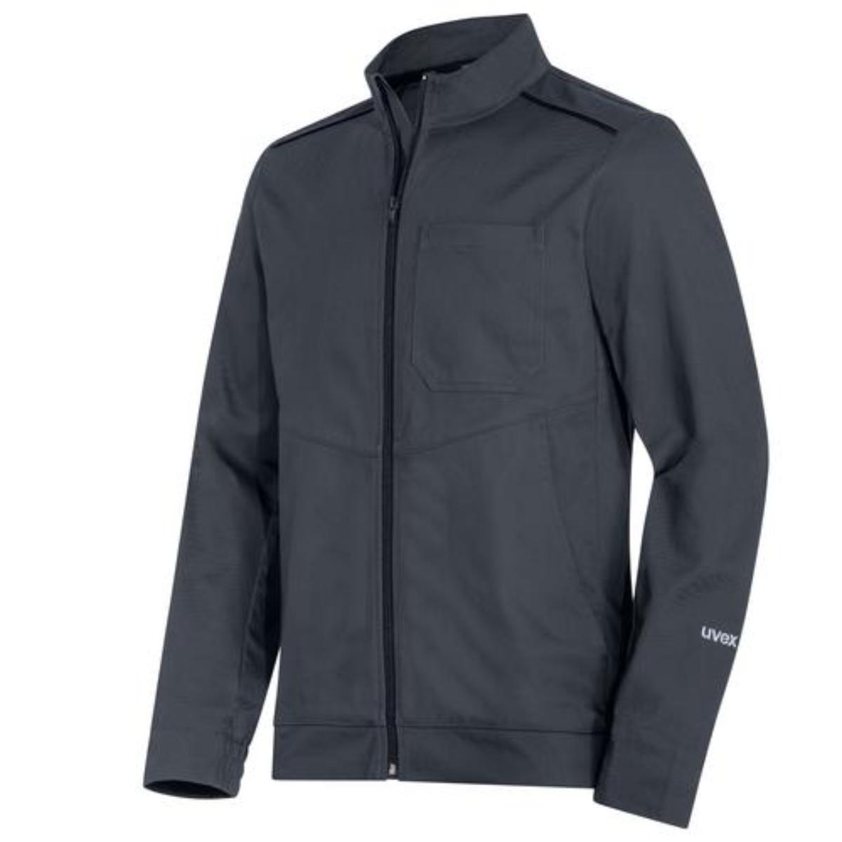 uvex suXXeed essentials Arbeitsjacke Herren anthrazit