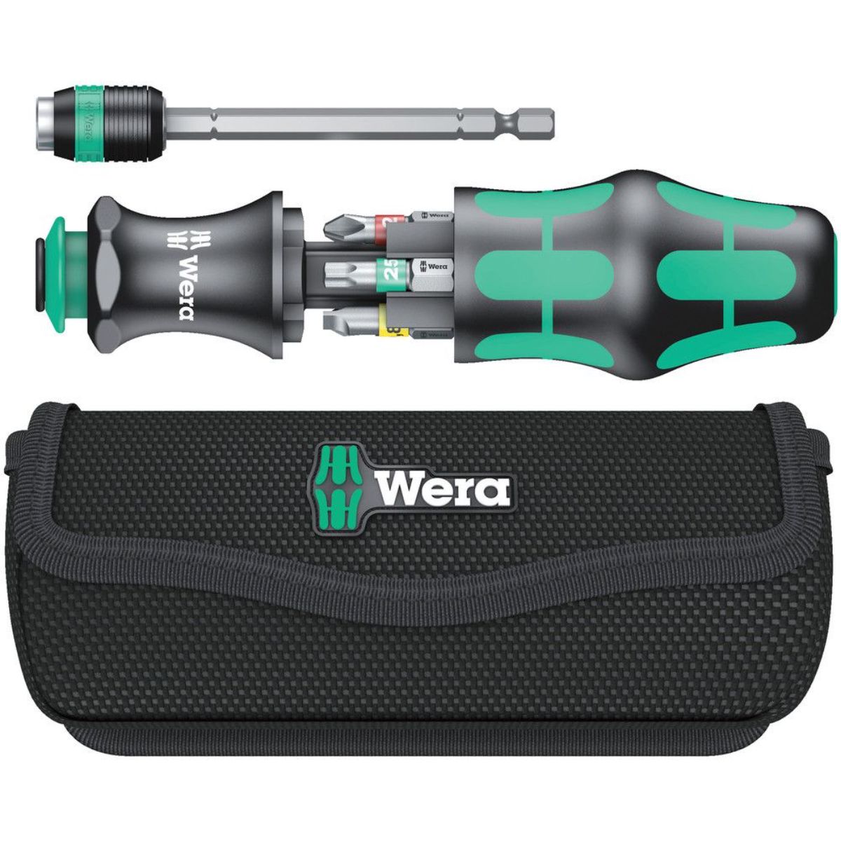 Wera Kraftform Kompakt 20 Tool Finder 1 mit Tasche, 7-teilig