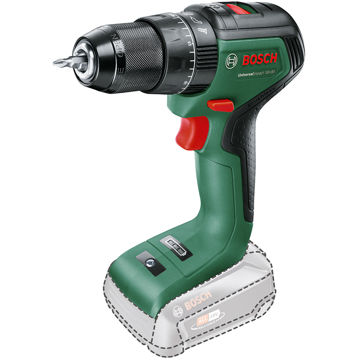 Bosch UniversalImpact 18V-60 (baretool)