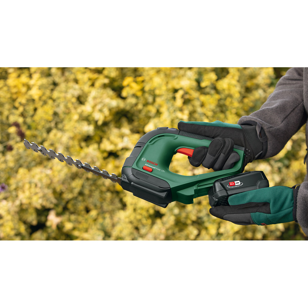 Bosch Akku-Strauch- und -Grasscheren-Set AdvancedShear 18V-10, Solo Version