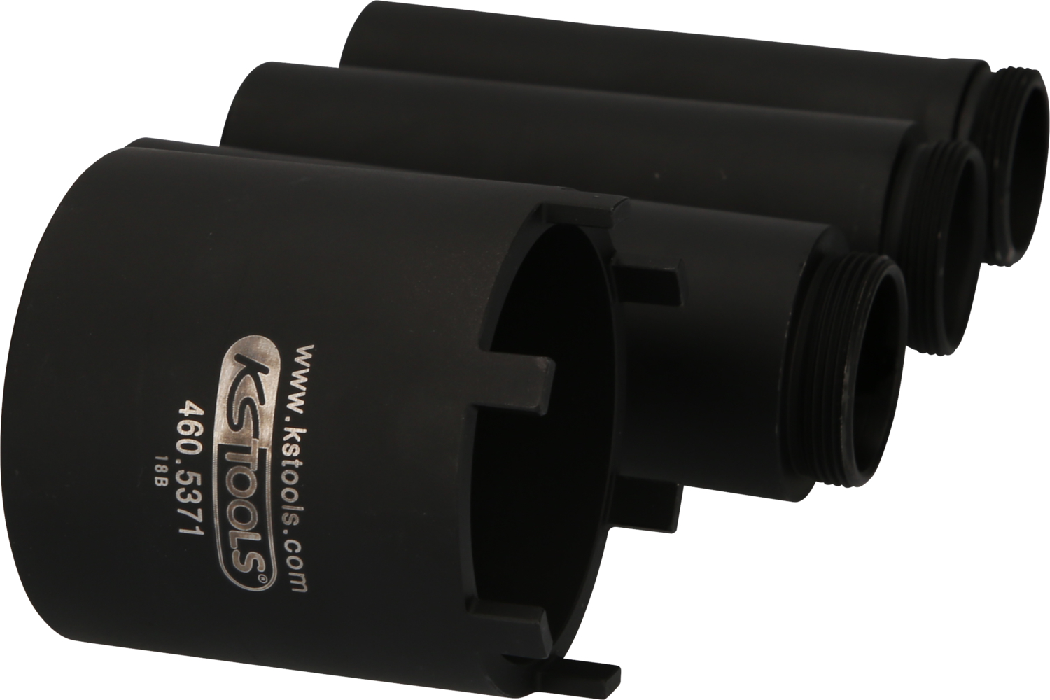 KS Tools Nutmuttern-Schlüssel-Satz mit 3 Führungsrohren für Mercedes, Ø 63 mm, 4-tlg