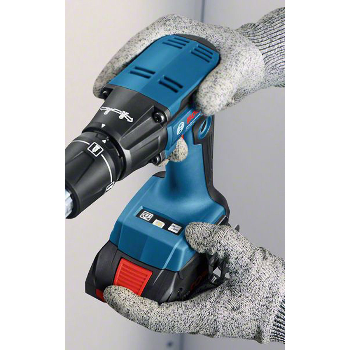 Bosch Akku-Trockenbauschrauber GTB 18V-45, 2 x Akku ProCORE18V 4.0Ah, Ladg. u. L-BOXX