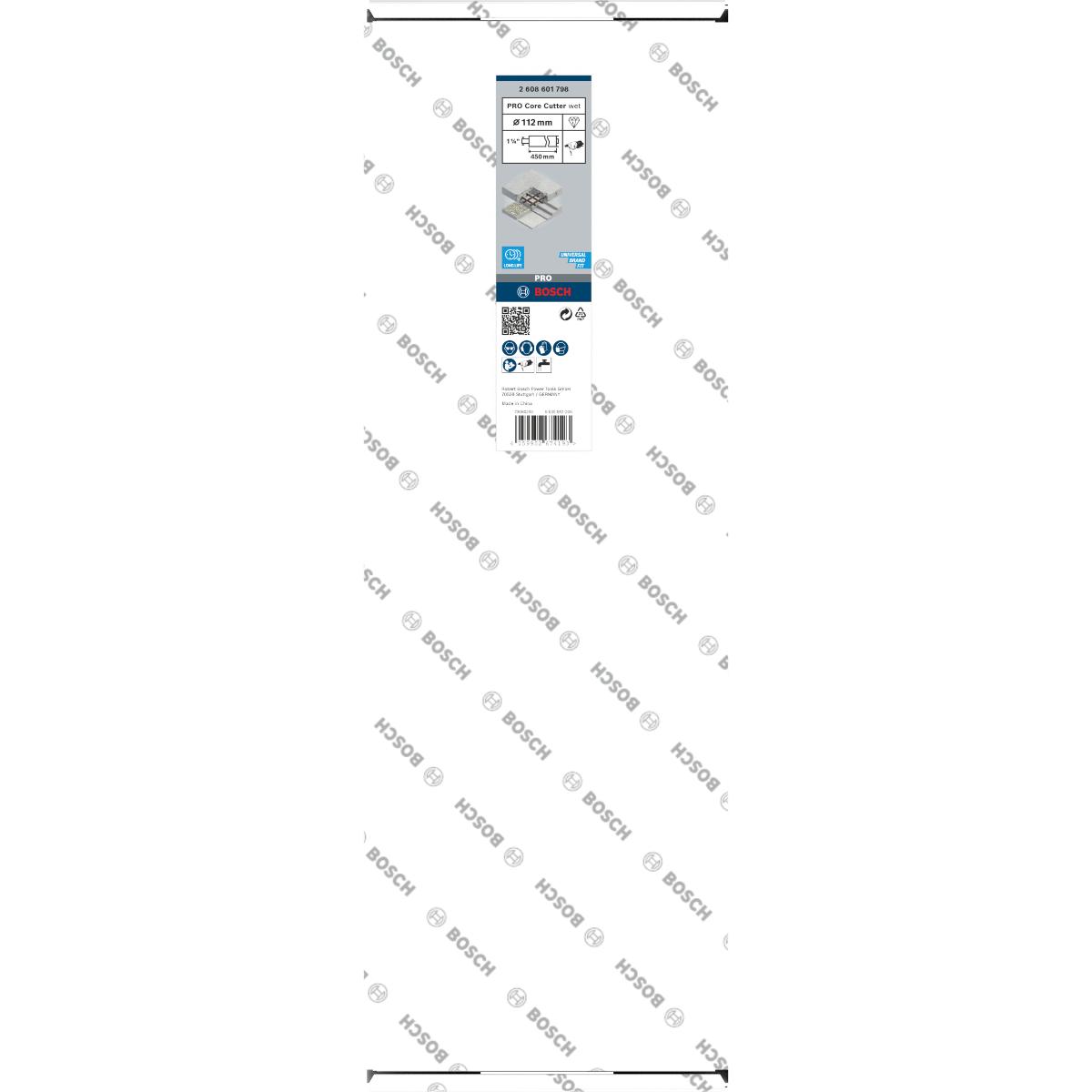 Bosch PRO Core Cutter wet 1 1/4 UNC
